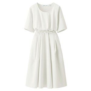 Uniqlo X LEMAIRE SEEKSUCKER SHORT SLEEVE DRESS sz